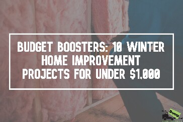 10 Winter Home Improvement Projects for Under $